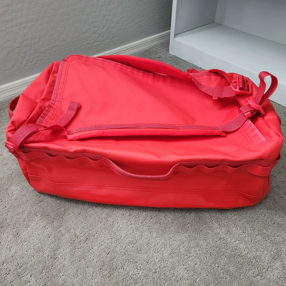 BABOON TO THE MOON Go-Bag Backpack Luggage Duffle Red Big 60L - Picture 2 of 5